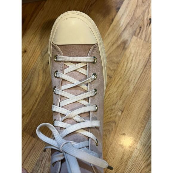 Converse Chuck Taylor Women”s Suede All StarHigh Tops Mauve sz 9 - Picture 14 of 15
